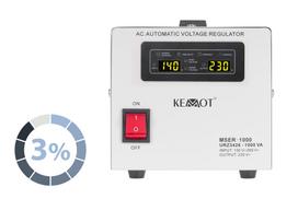 itampos stabilizatorius - KEMOT MSER-1000, 230V 1000VA - 3 nuotrauka