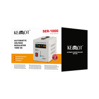 kintamosios itampos stabilizatorius kemot - KEMOT SER-1000 Įtampos stabilizatorius ,  1000VA - 6 nuotrauka