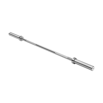stangos grifas - Tiesi olimpinė juosta, olimpinė štanga 150 cm 9kg REBEL ACTIVE - 5 nuotrauka