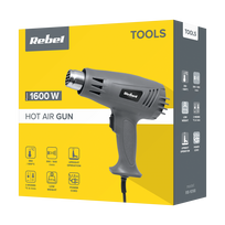 oro pustuvas - Rebel RB-1098, 1600 W - 6 nuotrauka
