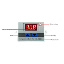sildymo kilimelis - Termostatas XH-W3001, 1 vnt. - 2 nuotrauka