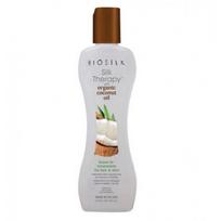 moto kauke - Farouk Systems Biosilk Silk Therapy Organic Coconut Oil 67ml Moterims Plaukų kaukės - 2 nuotrauka