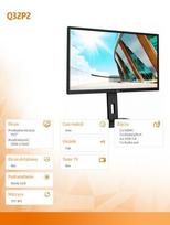 2k monitorius - AOC Q32P2 - 3 nuotrauka