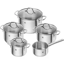 zwilling flow puodas - ZWILLING Flow puodų rinkinys 71030-000-0, 5 vnt., nerūdijantis plienas - 2 nuotrauka
