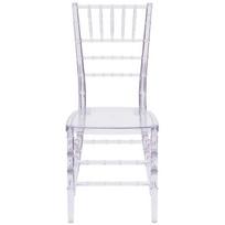 skaidri kede - Valgomojo kėdė Tonro Chiavari, skaidri (Transparent) - 3 nuotrauka
