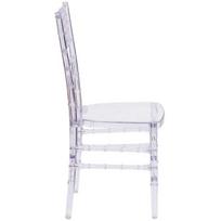 skaidri kede - Valgomojo kėdė Tonro Chiavari, skaidri (Transparent) - 4 nuotrauka