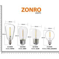lempuciu girlianda elegance - Lauko girlianda su saulės baterija (LED) Tonro Elegance, 12.25 m - 2 nuotrauka