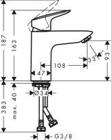 hansgrohe logis - Hansgrohe Logis 71101000 - 2 nuotrauka