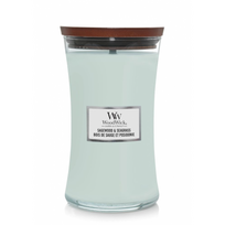 woodwick - Woodwick Sagewood & Seagrass Scented Candle kvapioji žvakė, 275 g - 2 nuotrauka