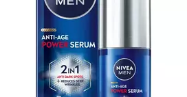 veido kremas vyrams - NIVEA MEN ANTI-AGE POWER veido serumas, 30 ml - 2 nuotrauka