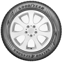 padangos r18 universalios - Goodyear Vector 4 Seasons G2 255/60 R18 108V , SUV - 4 nuotrauka