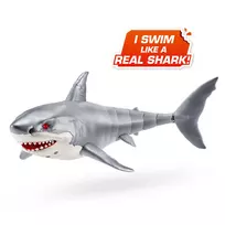 zaislai ryklys - Zuru Robo Alive Didysis Baltasis Ryklys 71126, pilka (Grey) - 3 nuotrauka