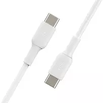 adapteriai type c - Belkin USB-C/USB-C kabelis 1m Baltas (White) - 4 nuotrauka