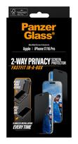 privacy screen protector iphone 16 pro - PanzerGlass Privacy Screen Protector w. black Frame iPhone 17/16 Pro - 5 nuotrauka