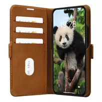 apple 17e - dbramante1928 Copenhagen Flip Case Apple iPhone 15 Ruda (Tan) - 5 nuotrauka