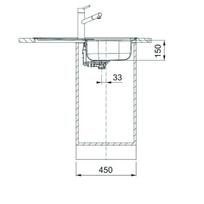 franke skn 611 - Franke Spark SKN 611-78/44, nerūdijantis plienas (Stainless Steel) - 2 nuotrauka