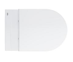 klozetas - GROHE BauCeramic pakabinamas klozetas Rimless su QR/SC dangčiu, 103860SH00, baltas (White) - 3 nuotrauka