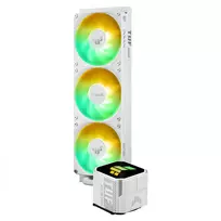ausintuvas am4 - Asus TUF Gaming LC III 360 ARGB White Edition - 5 nuotrauka