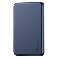 magsafe 5000 - Forcell F-Energy Slim F5K9, 5000mAh, 15W, MagSafe, tamsiai mėlynas - 10 nuotrauka