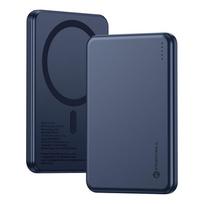 magsafe 5000 - Forcell F-Energy Slim F5K9, 5000mAh, 15W, MagSafe, tamsiai mėlynas - 11 nuotrauka