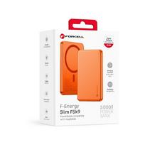 magsafe 5000 - Forcell F-Energy Slim F5K9, 5000mAh, 15W, MagSafe, oranžinė - 2 nuotrauka