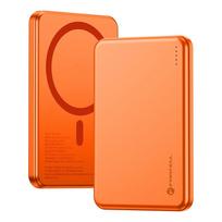 magsafe 5000 - Forcell F-Energy Slim F5K9, 5000mAh, 15W, MagSafe, oranžinė - 11 nuotrauka