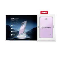 magsafe 5000 - Forcell F-Energy SuperSlim F5K8, 5000mAh, 15W, MagSafe, violetinė - 5 nuotrauka