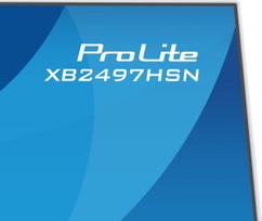 iiyama prolite - Iiyama ProLite XB2497HSN-W1 23.8", IPS, FHD, 100Hz, baltas (white) - 5 nuotrauka