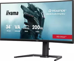 curved monitorius - iiyama G-MASTER GCB3484WQSU-B2 34", UWQHD, VA, 200Hz - 6 nuotrauka