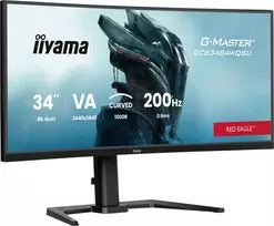 curved monitorius - iiyama G-MASTER GCB3484WQSU-B2 34", UWQHD, VA, 200Hz - 8 nuotrauka