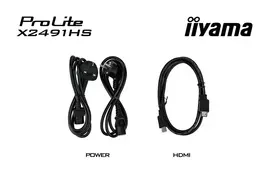 iiyama prolite - iiyama ProLite X2491HS-B1 23.8", IPS, Full HD, 120Hz - 3 nuotrauka