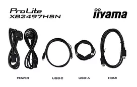 iiyama prolite - iiyama ProLite XB2497HSN-B1 23.8", IPS, FHD, 100Hz - 3 nuotrauka