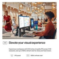 hp monitorius 100hz - HP Series 3 Pro 324ph 23.8", IPS, FHD, 100Hz - 5 nuotrauka