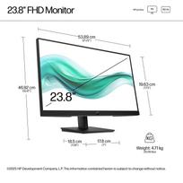 hp monitorius 100hz - HP Series 3 Pro 324ph 23.8", IPS, FHD, 100Hz - 8 nuotrauka
