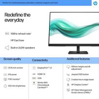 hp monitorius 100hz - HP Series 3 Pro 324ph 23.8", IPS, FHD, 100Hz - 10 nuotrauka