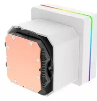 360mm aio - Thermaltake TH360 V3 Ultra ARGB Sync Snow Edition White - 4 nuotrauka