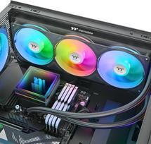 aio ausintuvai - Thermaltake TH360 V3 ARGB Sync AIO Black - 4 nuotrauka