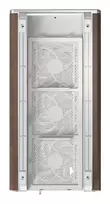 montech mid tower - Montech Heritage Pro Midi-Tower Baltas (White) - 4 nuotrauka