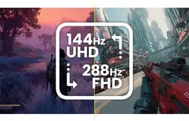 144hz monitoriai - iiyama G-Master GB2771UHSU-B1 27", IPS, 4K Ultra HD, 144Hz - 2 nuotrauka