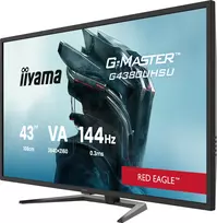144hz monitoriai - iiyama G-Master G4380UHSU-B2 42.5", VA, 4K UHD, 144Hz - 7 nuotrauka