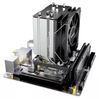 procesoriaus cpu ausintuvas - Be Quiet! Pure Rock Slim 3 - 6 nuotrauka