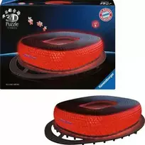 3d delione - Ravensburger 3D Puzzle Iconics Allianz Arena, 216 det. - 2 nuotrauka