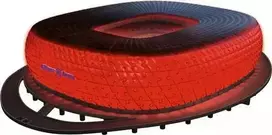 3d delione - Ravensburger 3D Puzzle Iconics Allianz Arena, 216 det. - 3 nuotrauka