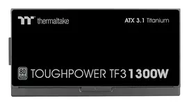 thermaltake psu - Thermaltake Toughpower TF3 1300W Juodas (Black) - 3 nuotrauka
