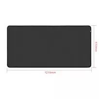 redragon - Pelės kilimėlis Redragon P040 Flick 3XL, 610 mm x 1219 mm x 3 mm, juoda - 5 nuotrauka