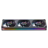 120 mm case - Jonsbo ZA-360B ARGB 120mm Case Fan Black 3 vnt. - 2 nuotrauka