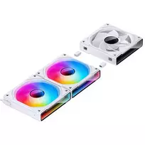 120mm argb pack - Jonsbo ZK-120WR Reverse 120mm ARGB White 3-Pack - 2 nuotrauka