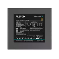550w maitinimo saltinis - Deepcool PL550D-FC 550W Juodas (Black) - 2 nuotrauka