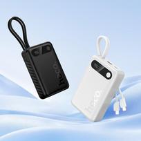 hoco power bank - Hoco J171A, 20000mAh, 22.5W, juodas (black) - 3 nuotrauka