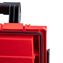 irankiu dezes su ratukais - Q-Brick SystemPRIMECARTREDUltraHDCUSTOM Q-Brick QBRICK PRIME įrankių dėžė su ratukais Raudonas - 5 nuotrauka